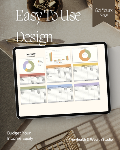 Monthly Budget Template