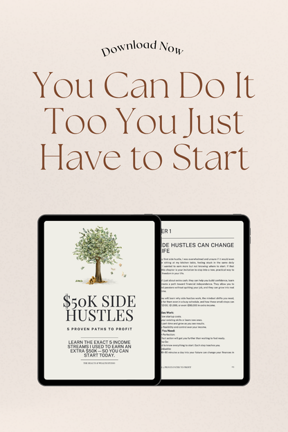 $50K Side Hustles Ebook