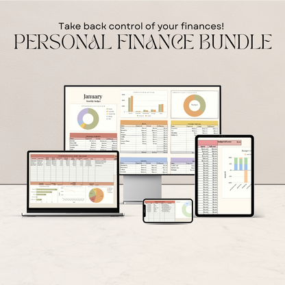 Personal Finance Template Bundle