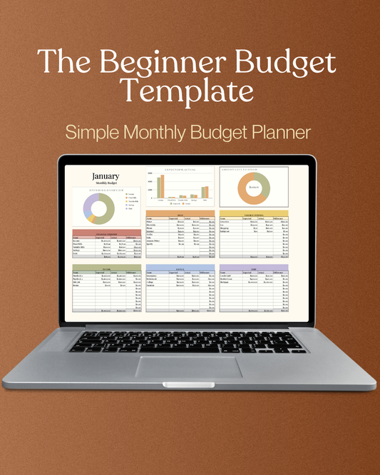 Monthly Budget Template
